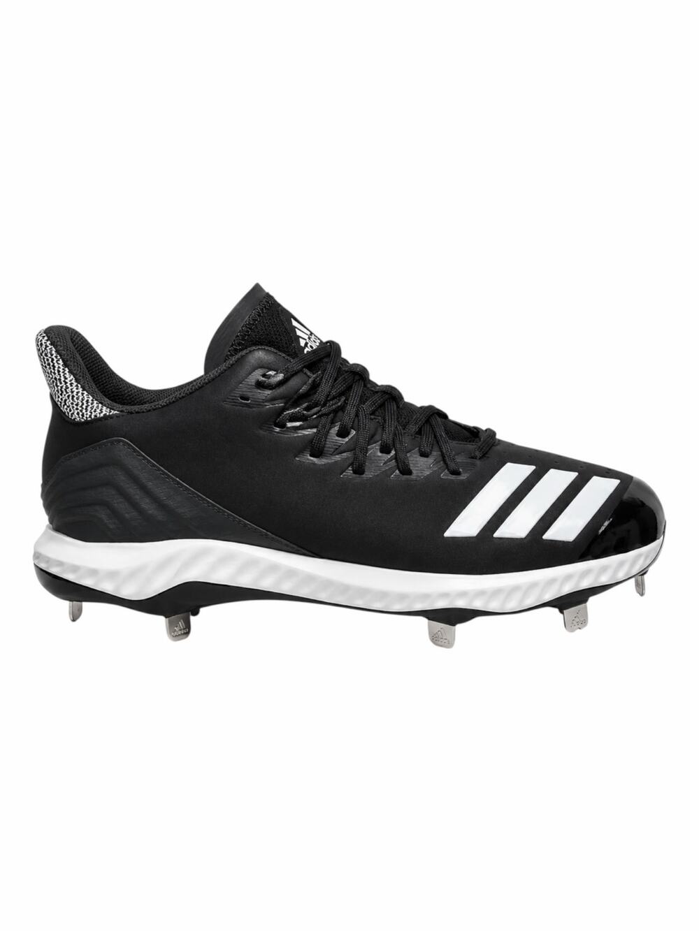 adidas Icon Bounce Baseball Cleats Sneakers Lace Up Black Size 13